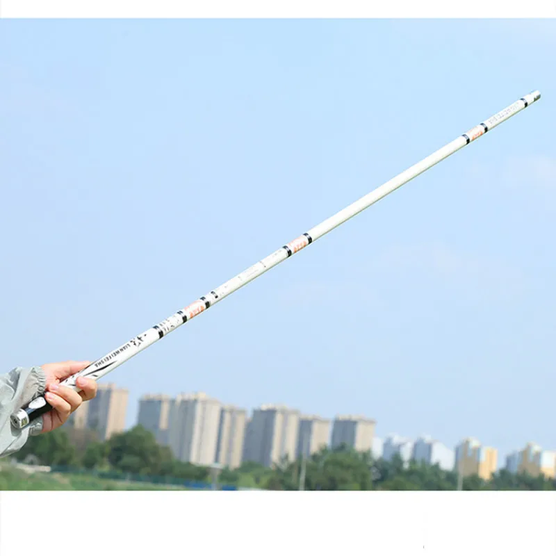Carbon Fishing Rod 3.6m-7.2m Taiwan Fishing Peche De Pesca Hand Canne 28 Tone 4H Hard Fishing Sticks Telescopic Wedkarstwo poles enlarge