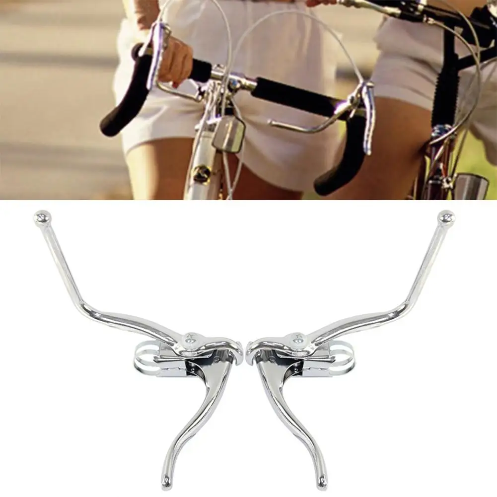 2 шт. Алюминий дорожный велосипед из сплава тормозные рычаги ручка для велосипеда