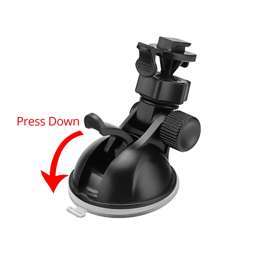 Скрытый маленький мини держатель для видеорегистратора YI на присоске Xiaomi