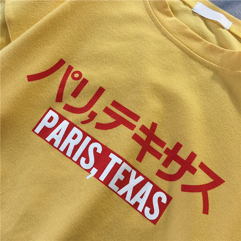 Женская футболка с буквенным принтом, Harajuku Kawaii Ulzzang, топы, уличная одежда, 2 штуки, клетчатые рукава, футболка для друзей, Femme