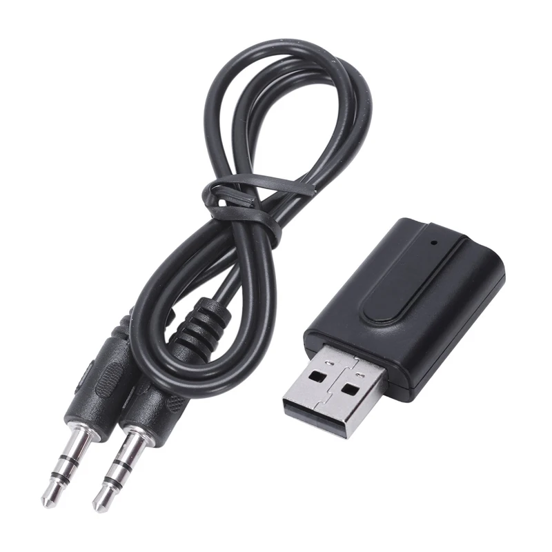 2 в 1 Usb Bluetooth 5 0 передатчик приемник беспроводной 3 мм стерео o адаптер для ТВ