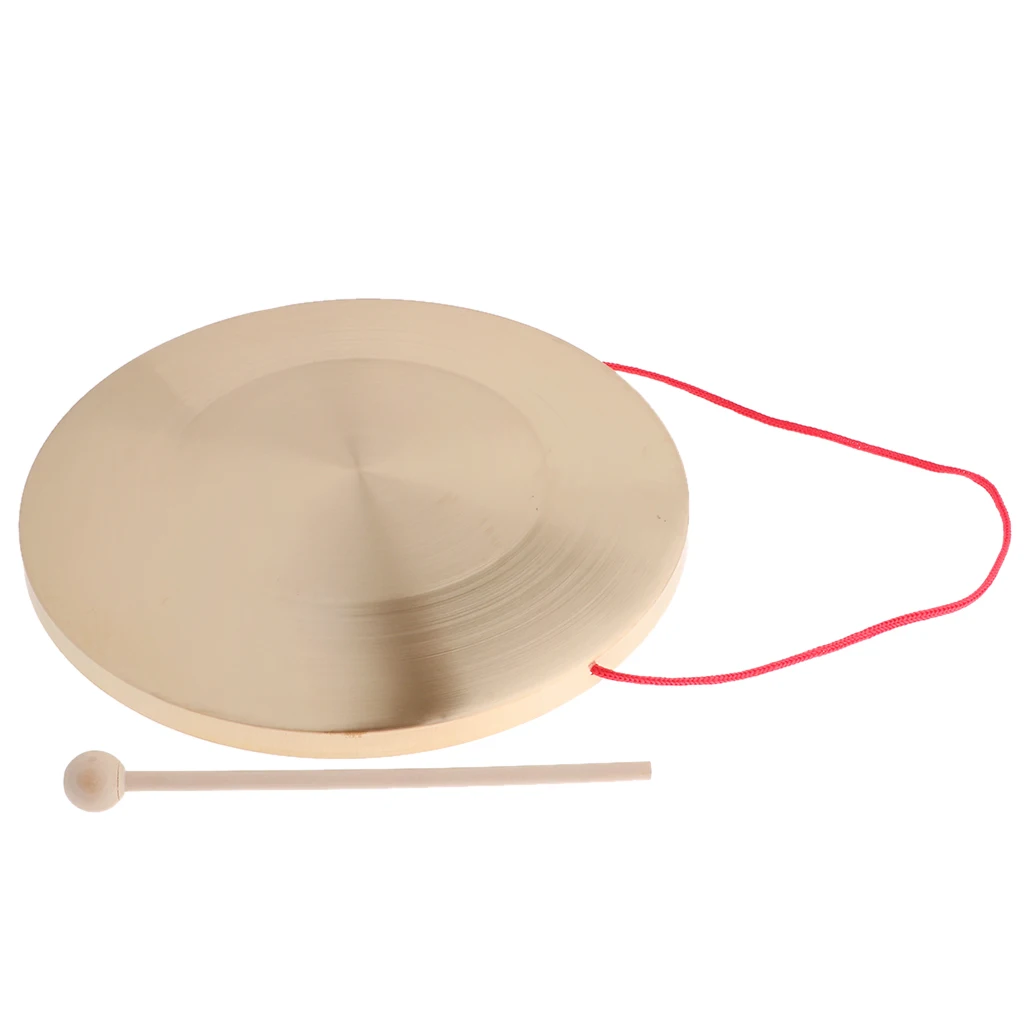 Ручная Часовня Гонг медные тарелки ударный оперный гонг для - Цена: 1 922,07 руб.