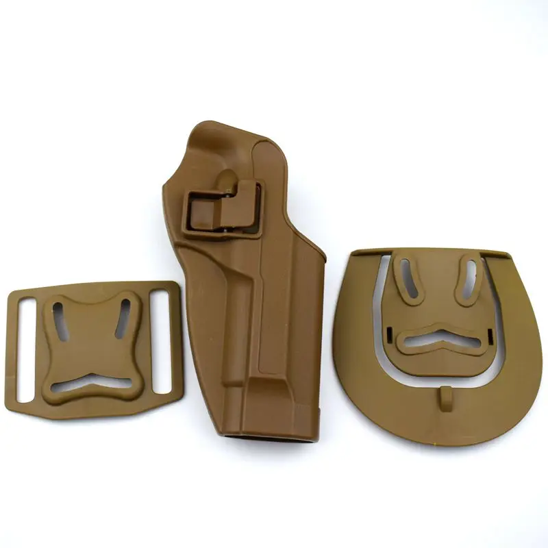 Tan Right Hand Airsoftsports Tactical Gear Beretta M9 92 96 Gun Case Right Hand Gun Carry Belt Holster Military Combat Pistol Waist Holster - Цвет: Tan Right Hand