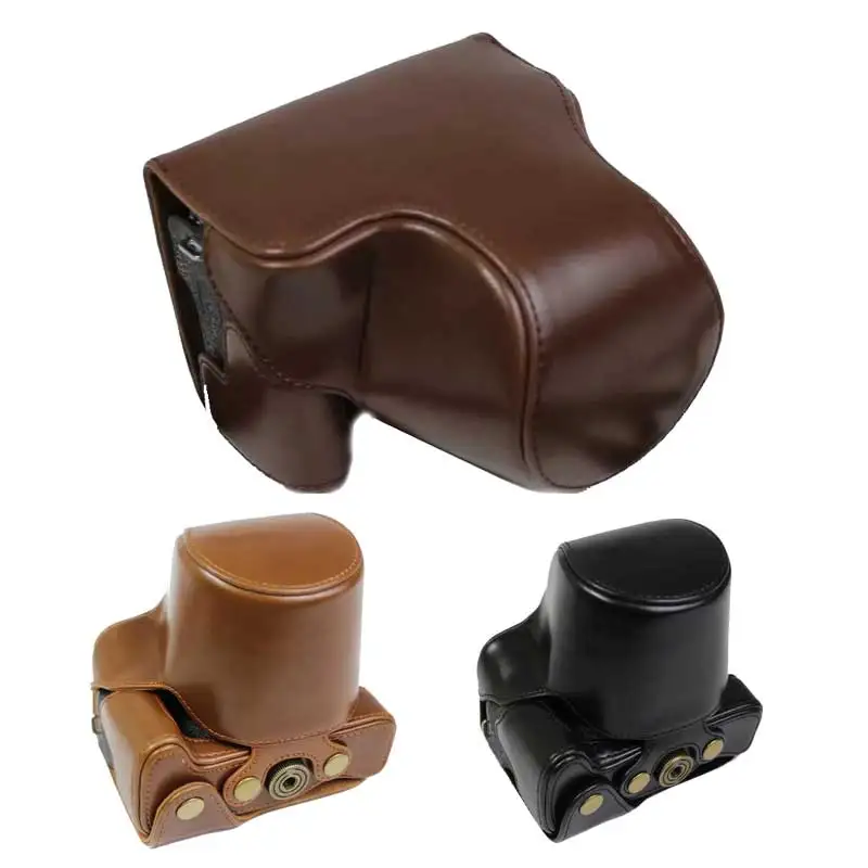 Чехол из искусственной кожи для камеры Canon EOSM6 Mark II EOS M6II|Сумки фото-/видеокамеры| |