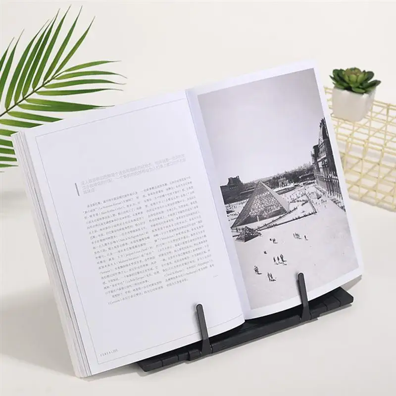

1Pc Books Rack Student Book Holder Book Reading Stand for School Office