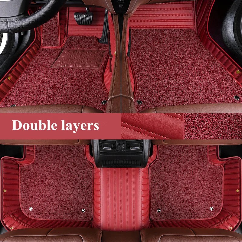

High quality! Custom special car floor mats for Mercedes Benz S Class W223 2021 waterproof durable double layers carpets rugs
