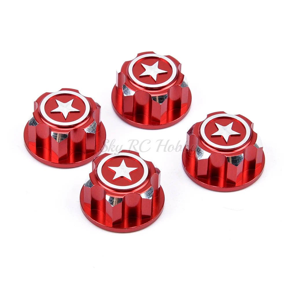 Алюминиевые гайки для радиоуправляемой машинки 17 мм пылезащитные