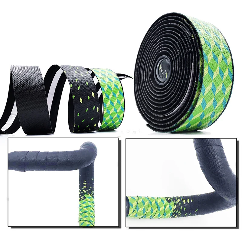 

Bicycle Handlebar Tape Star Fade Race Bike Bar Tape Cycling Road Bike Waterproof EVA Tape Wrap Bike Accessories