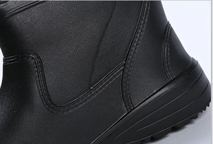 Сапоги Aleafalling женские резиновые Нескользящие на платформе ПВХ водонепроницаемые