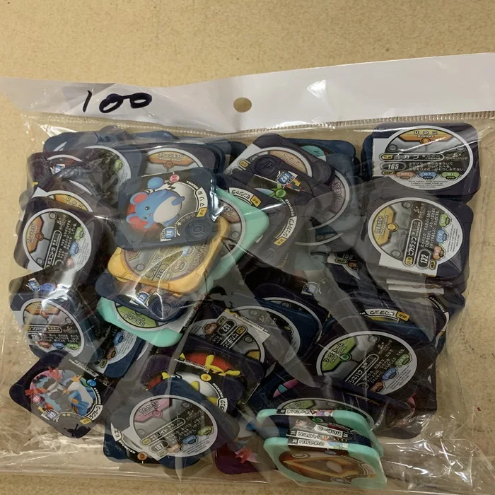 Оригинальная версия Pokemon Tretta Machine золото черный скрытая карта игровая коллекция