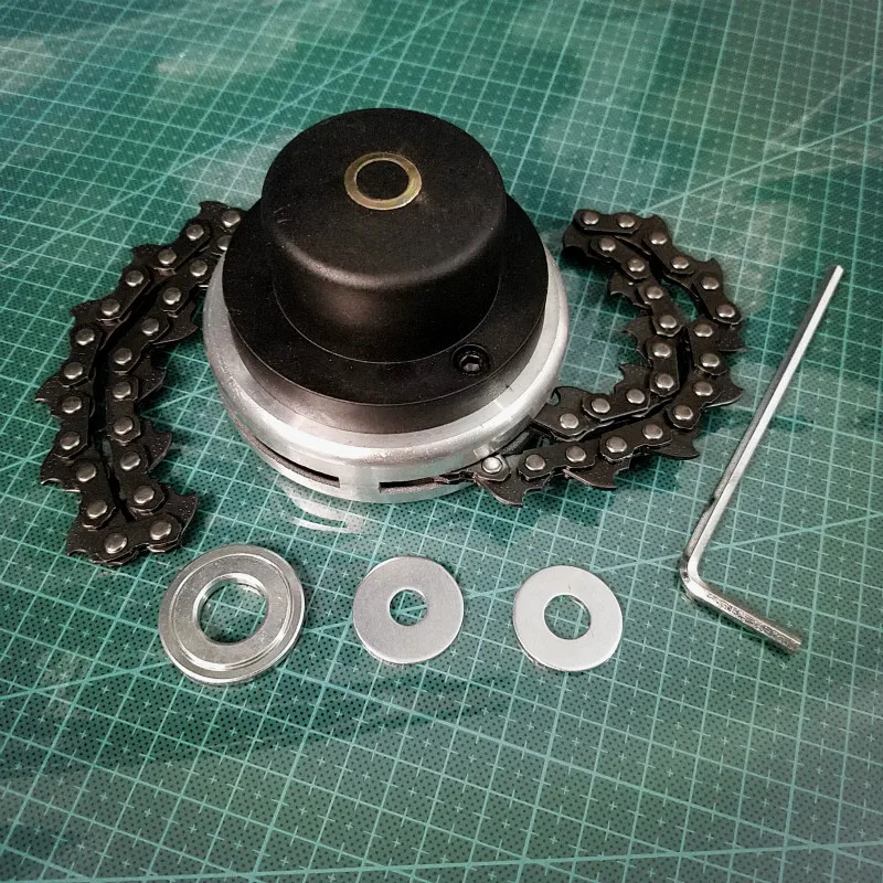 Универсальная газонокосилка цепной триммер головная цепь кусторез для садовой