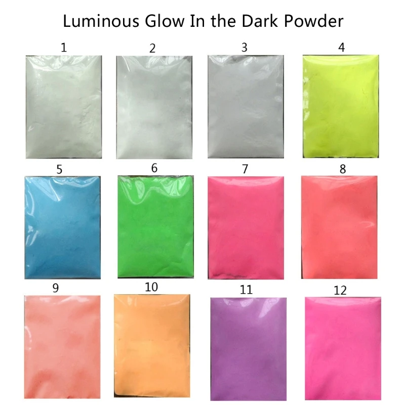 

100g Luminous Resin Pigment Glow In the Dark Powder Pigment Colorant Resin Dye