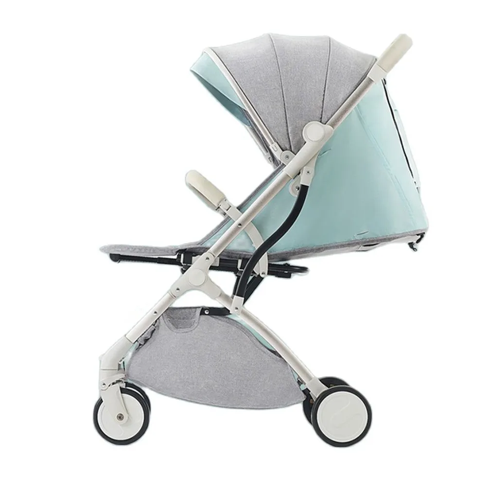 Baby Strollers for Children Baby Cars Pushchair Light Available Baby Cart Portable Trolley Folding Baby Carriage 2 in 1 Buggy