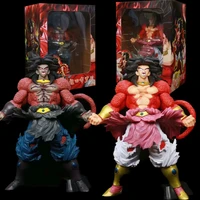 32cm japanese anime figure broly two style dark primary color get angry broly pvc movable action figures statue collection toy