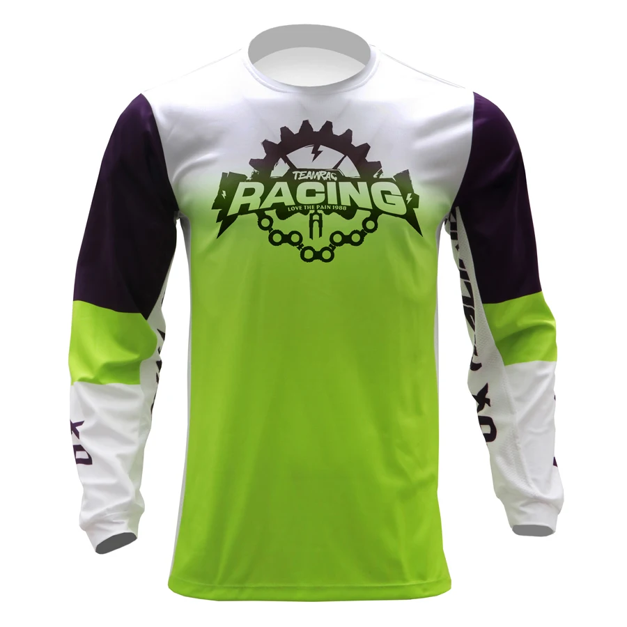 Быстросохнущий полностью тренировочный грязный велосипед Джерси Майо Ciclismo Hombre