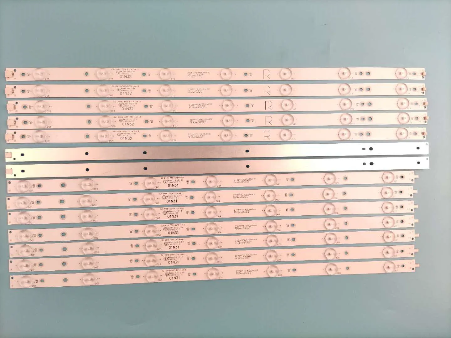 Светодиодный подсветка для 55PUS6501/12 55PUS6551/12 55PUS6561 55PUS6581 TPT550U2 GJ-2K16-550-D714-V4-L R LBM550M0701-KY-4 0