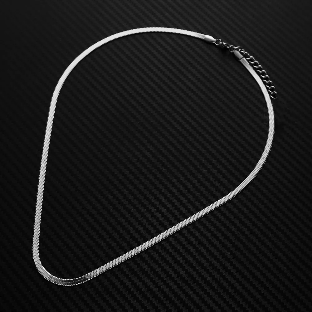 Минималистичный ошейник-чокер из нержавеющей стали в стиле ретро ювелирные