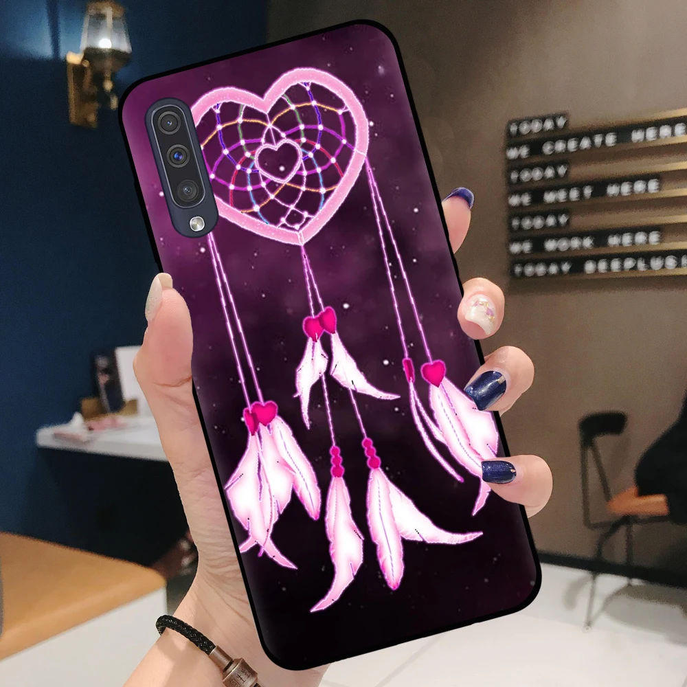 Чехол-накладка для Samsung A51 A71 A21S A10 A20 A30 A40 A50 A70 A6 A7 A8 A9 Plus 2018 с изображением мандалы в