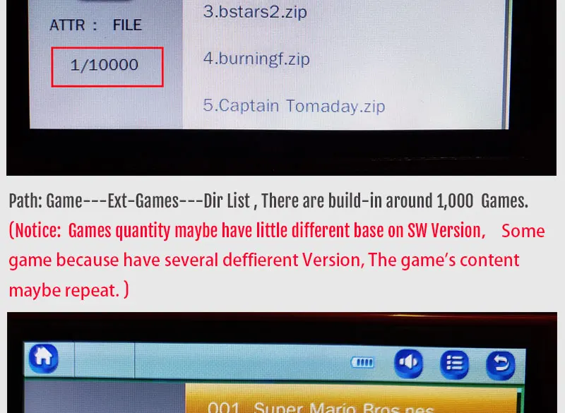 Новая портативная игровая консоль 4,3 дюймов встроенная 8 ГБ 10000 ретро-игры для psp/MP4 видео/MP5/камера/Электронная книга портативная игровая консоль