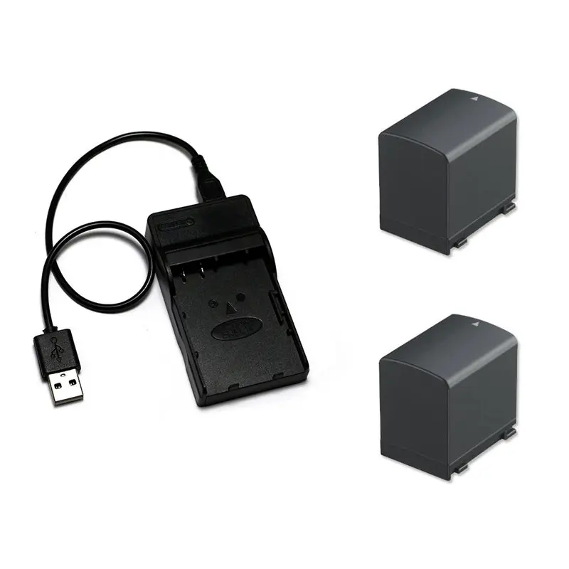 BP-819, BP819, BP827 BP-807 BP-808 BP808 BP-809 Батарея+ USB Зарядное устройство для Canon LEGRIA HF M31 HF M32 HF M36 HF S10 HF S21 iVIS HF10
