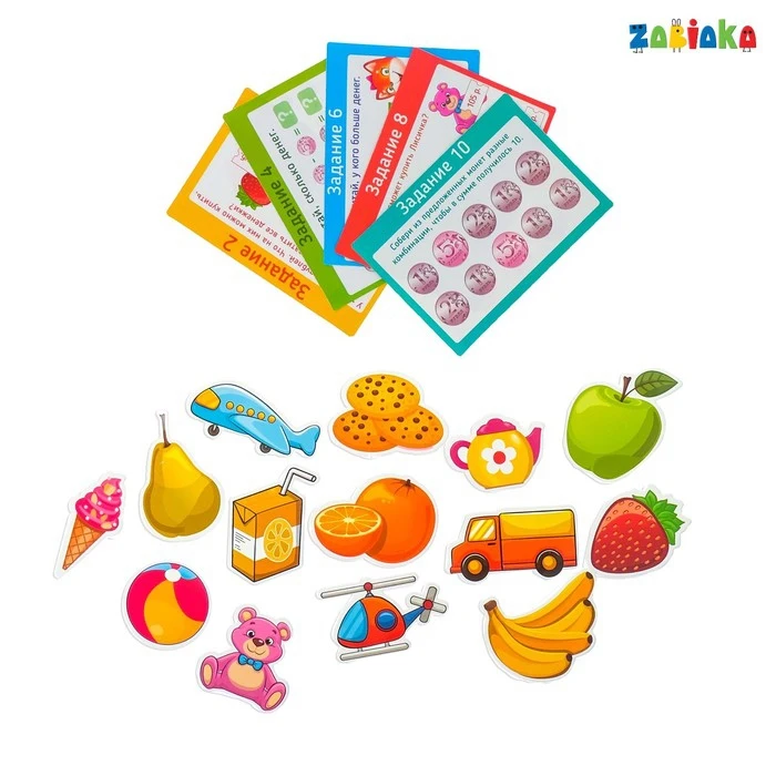 Набор обучающий с деньгами Мои денежки | Спорт и развлечения