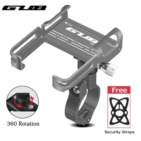 GUB P10P20 MTB телефонная опора для мотоцикла, велосипедная опора для велосипедного наведения, аксессуары для велосипедного оборудования, кронштейн - Цвет: P20-titanium