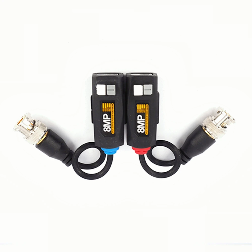 5 пар 8MP 4K CCTV Video Balun пассивные трансиверы 300 м расстояние UTP BNC кабель CAT5 Кабель для