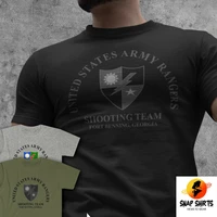 us army rangers shooting team fort benning special forces t shirt summer cotton short sleeve o neck mens t shirt new s 3xl