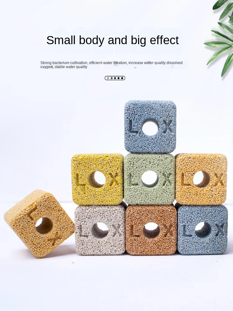 Фильтр для аквариума материал нитрификации бактерий домашний фильтр