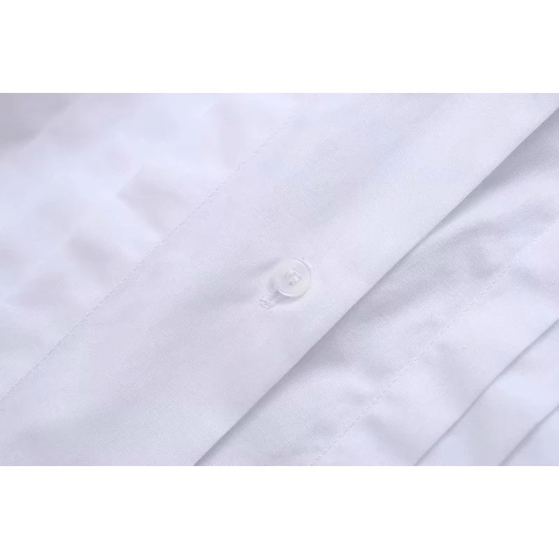 Fashion za 2019 ruffles white blouse pleated autumn stand collar long sleeve women shirt casual female chic tosps mujer | Женская одежда
