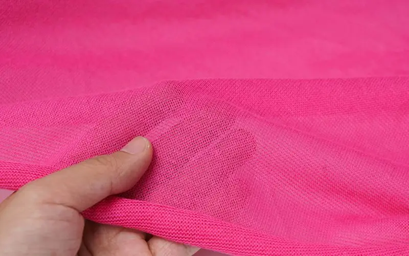 KA0032 Thin jersey cotton fabric see through for sewing cardigan for Autumn 50x150cm/piece