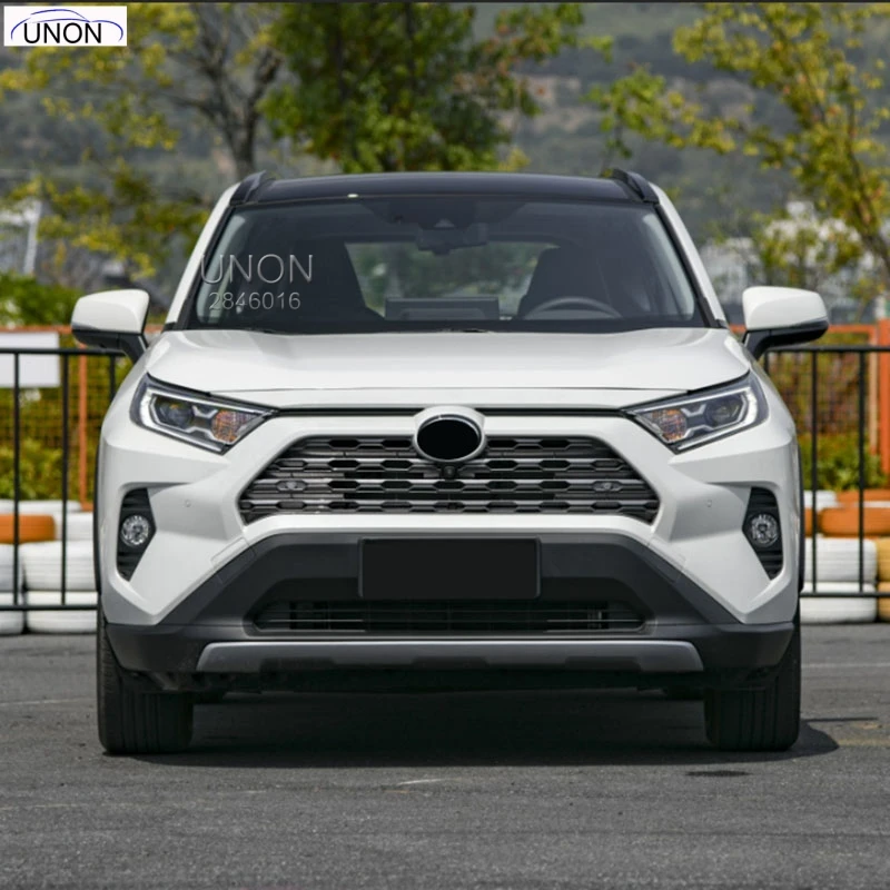 

Water Cup Holder Frame Cover Trims For Toyota Rav4 2019 2020 Interior Mouldings Carbon Fiber Styling 1Pc