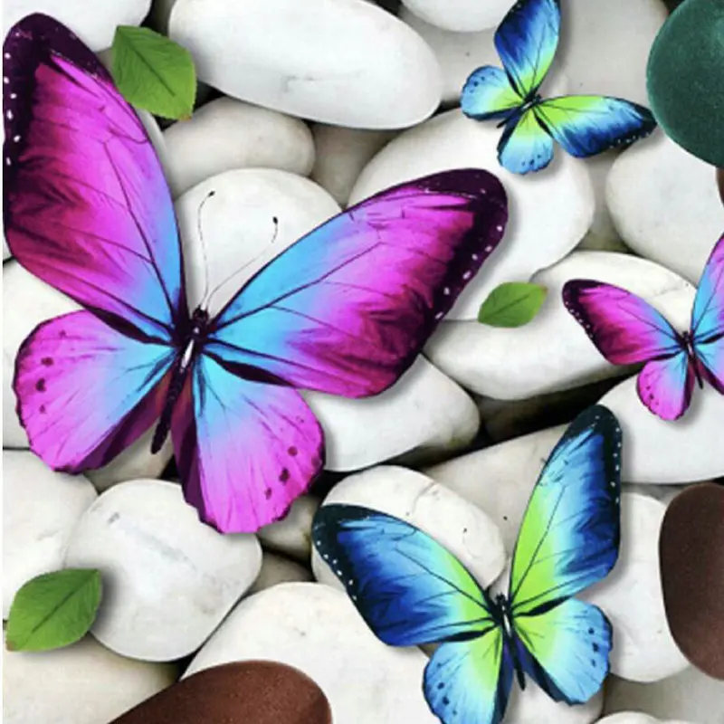 Бриллиантовый чехол с изображением бабочки|Алмазная мозаика и вышивка| |