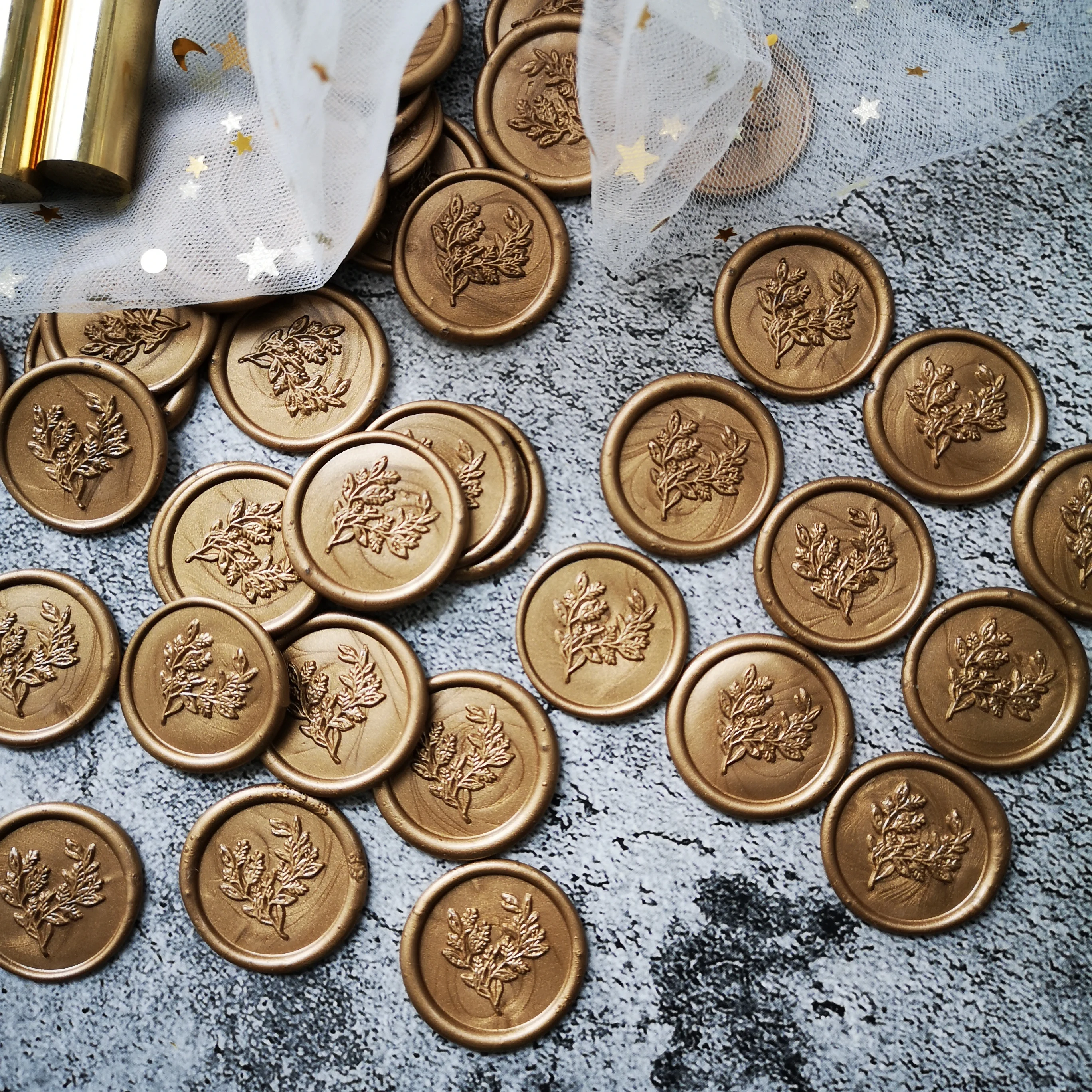 Самоклеящиеся восковые наклейки эвкалипта для снятия царапин пригласительные