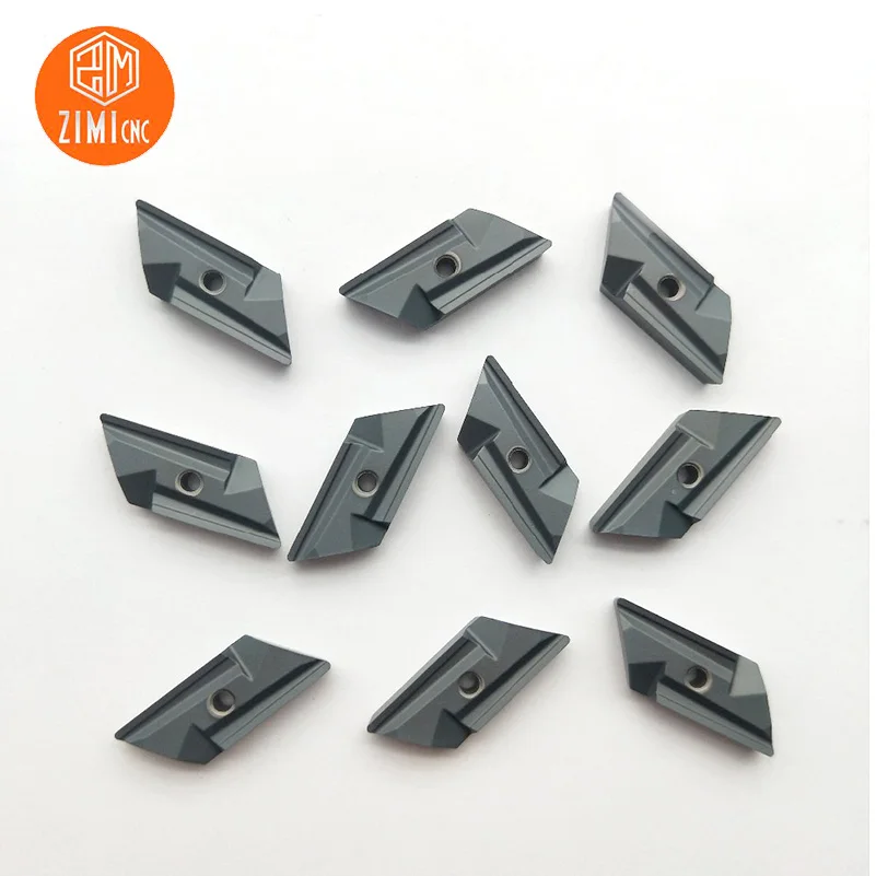 10 шт. KNUX 160405L/KNUX 160405R карбидные фрезерные Вставки токарный инструмент вставка фрезерный нож вставка оснастка ЧПУ металлический токарный станок инструмент