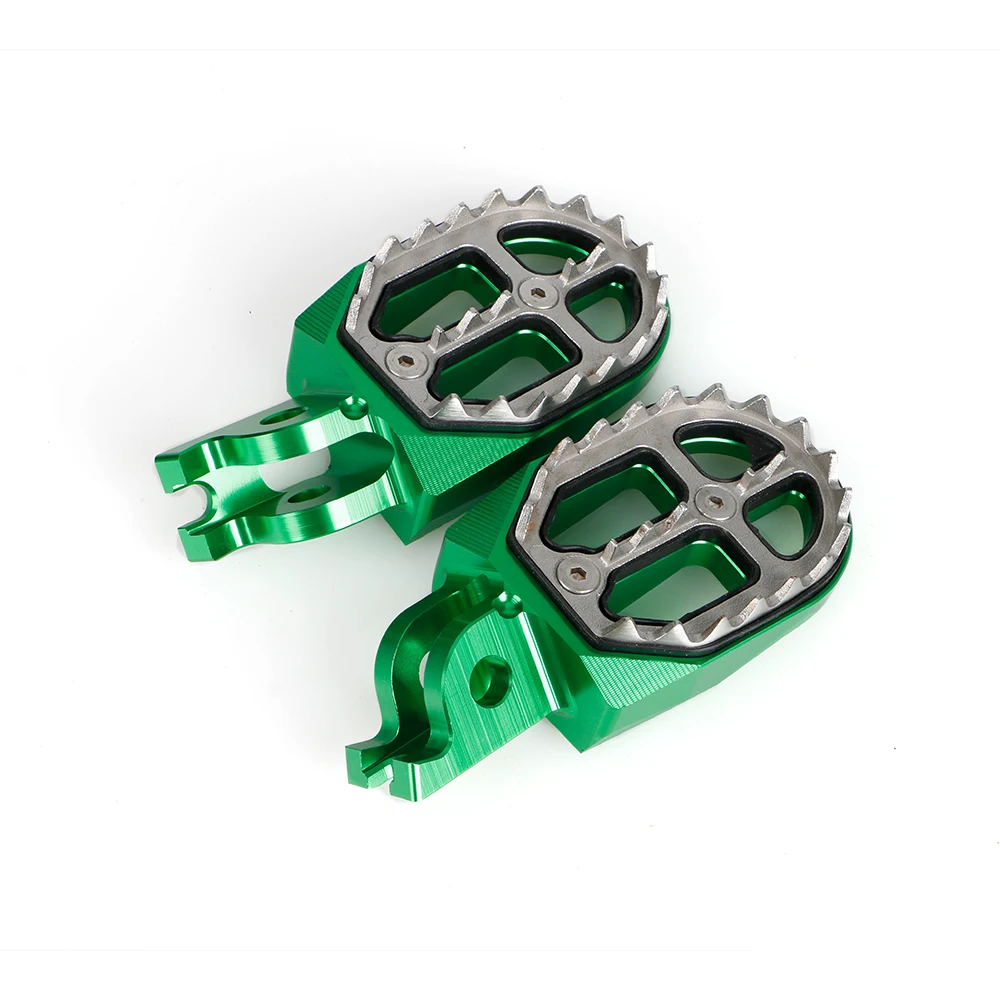 For Kawasaki KX250 KX250F KX450F KLX450R KX KXF 250 450 250F 450F KLX 450R Foot Pegs Rest Foot Dirt Bike Accessories Motorcycle