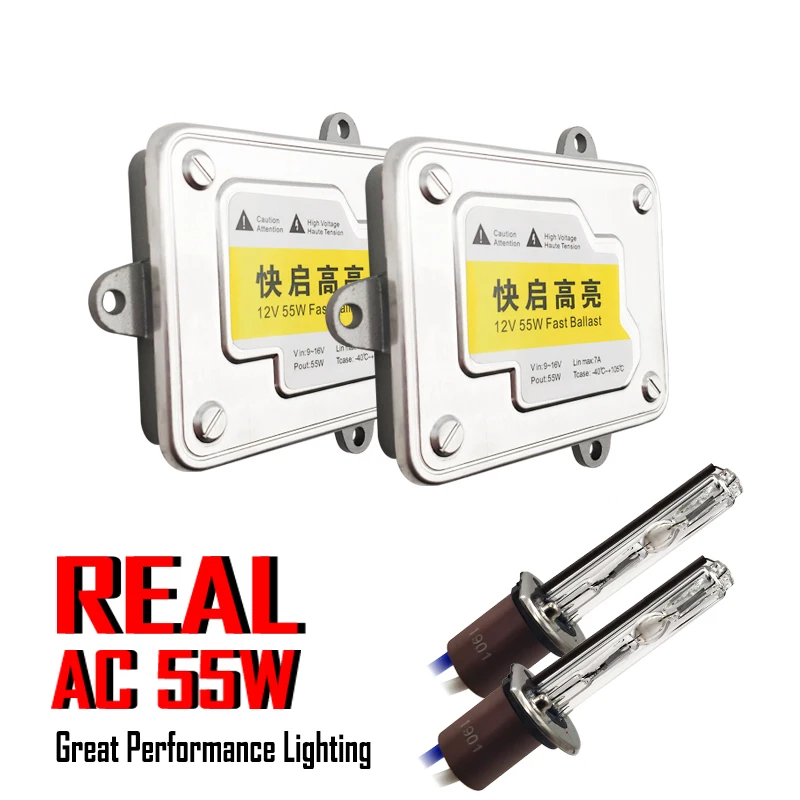 12V 55W H7 комплект для переоборудования ксенона HID лампы AC балласт фар