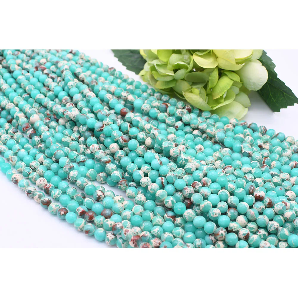 

6-12mm Natural Smooth Green Agalmatolite Round stone beads For DIY Bracelet Necklace Jewelry Making Strand 15"