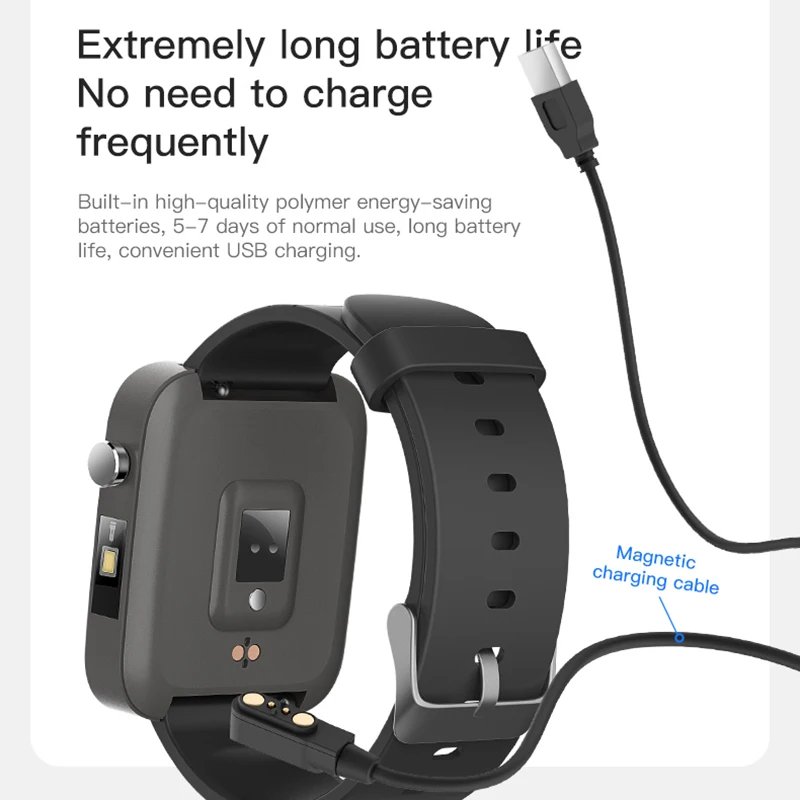 

Smart Watch Men Bluetooth Full Touch Screen ECG IP68 Waterproof Pedometer Watches Women Call Reminder Smartwatch Supports Phone