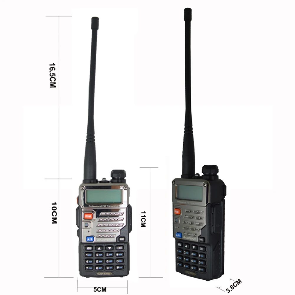 Рация Baofeng 8 Вт UV5RE VHF/UHF Двухдиапазонная портативная любительская радиостанция