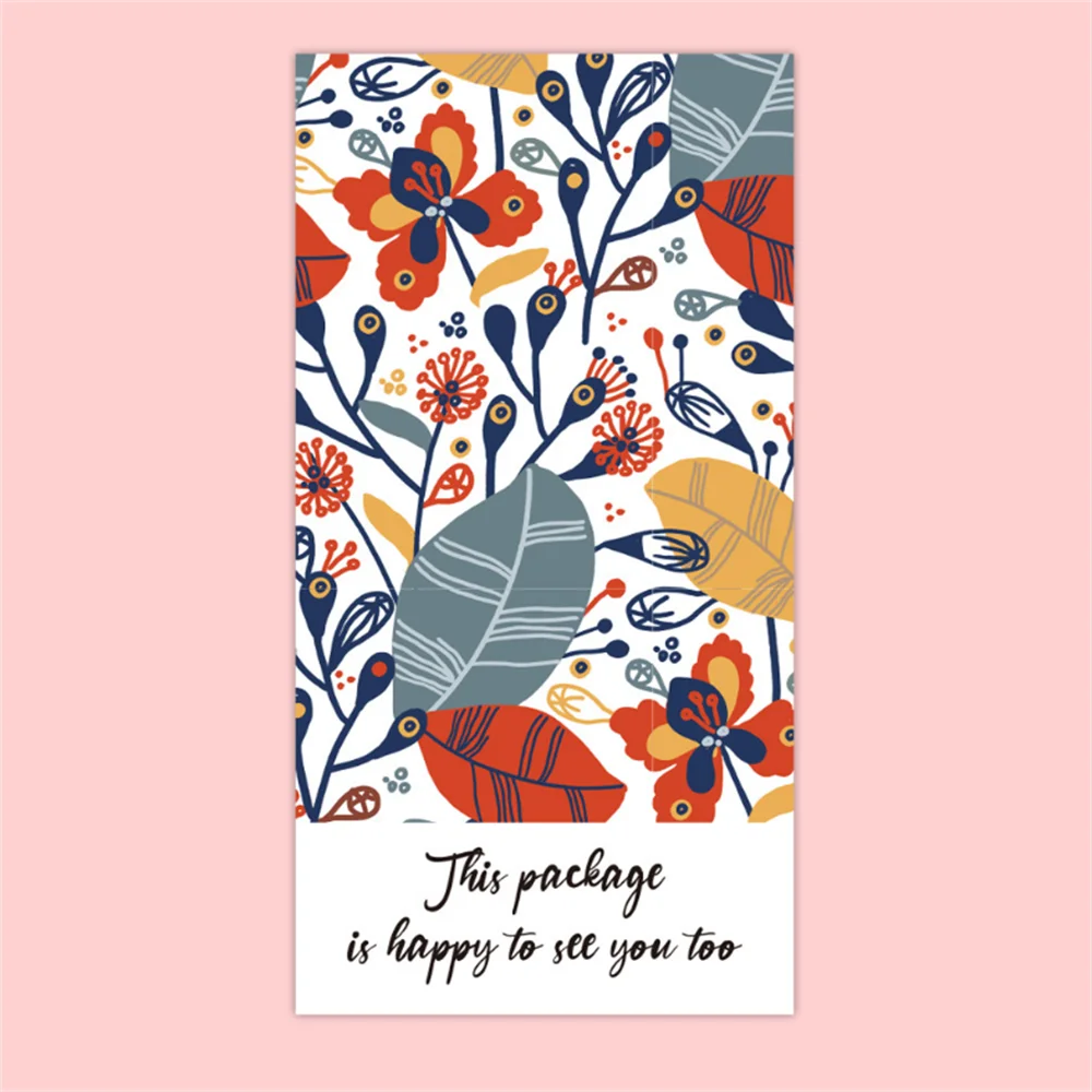 

50pcs/pack Green Leaf Coated Paper Sticker Kawaii Stationery Rectangular Stickers Gift Box Sealed Sticker Sealing Labels