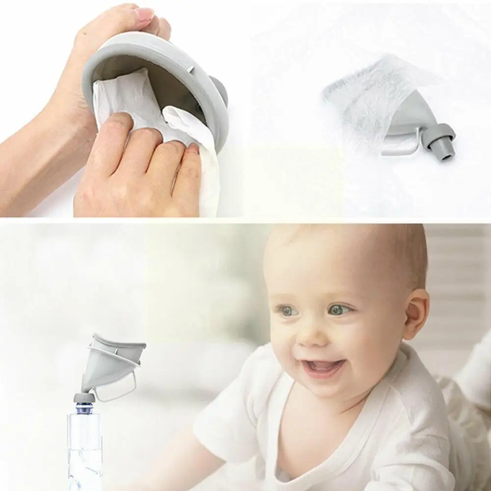 Дорожный портативный писсуар унисекс для взрослых горшок туалет стоячий женщин