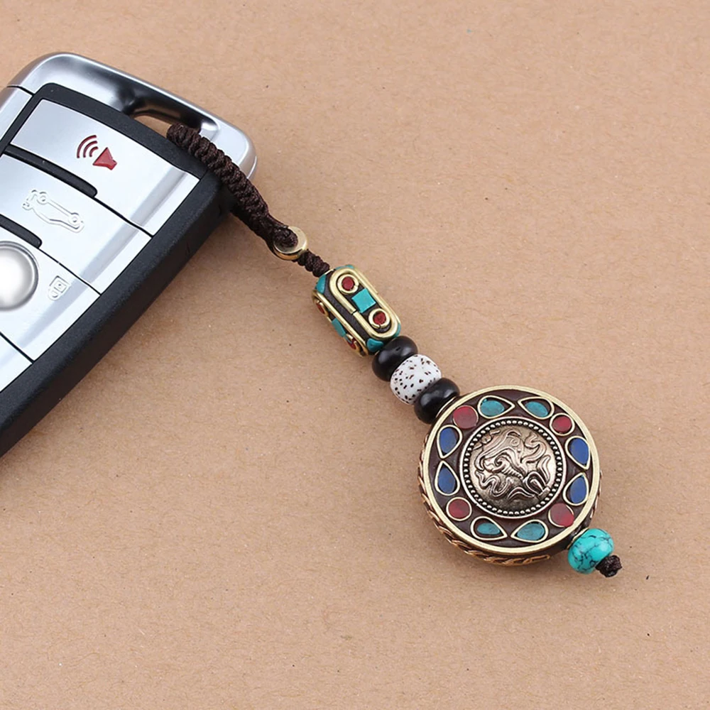 Тибетский Кулон Будда брелок Om Ohm буддийская мантра знак Йога кулон