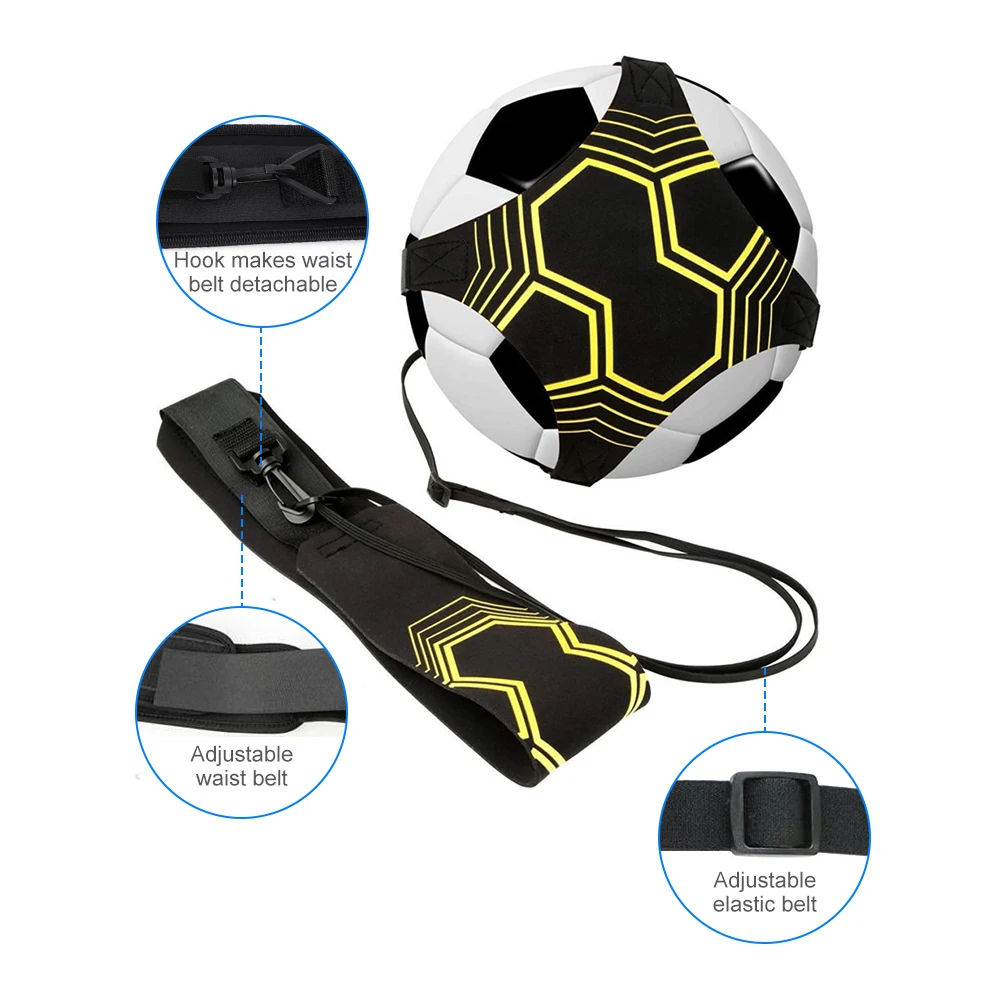

Youth Football Training Device Ball Net Primary Secondary School Students Soccer Goal Training Single Round Banda