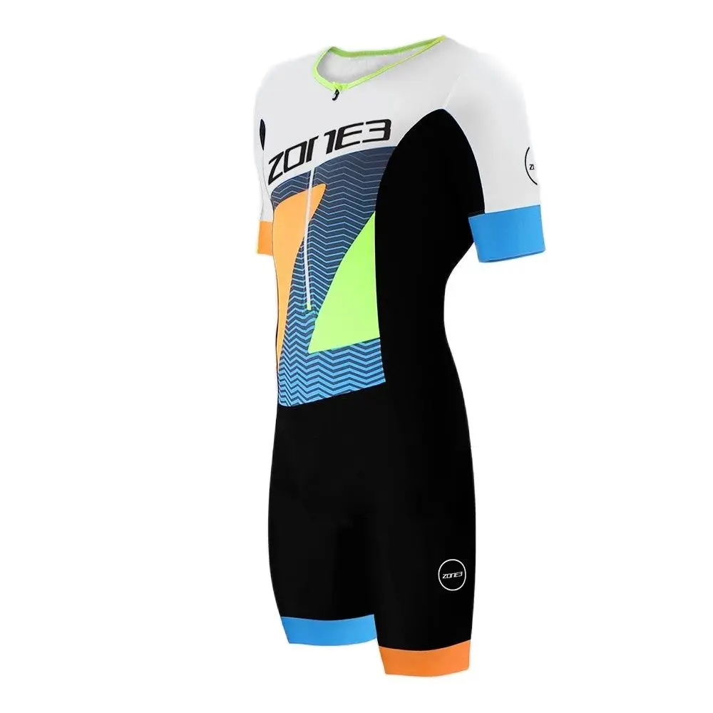 

Zone3 Triathlon Skinsuit Cycling Men's Racing Swiming Summer Road Bike Roller Skate Clothing Jumpsuit Maillot Ropa Ciclismo