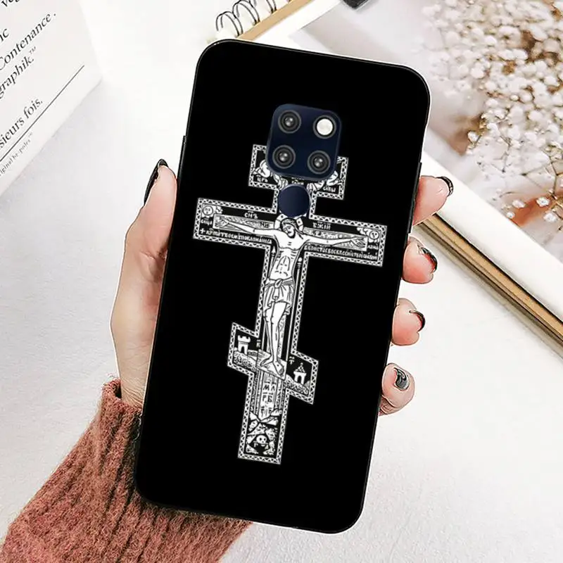 

Faith Christian Religious Jesus Phone Case for Huawei Mate 20 10 9 40 30 lite pro X Nova 2 3i 7se