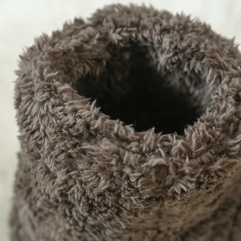 Теплая Домашняя зимняя обувь для помещений парные тапочки отличного качества