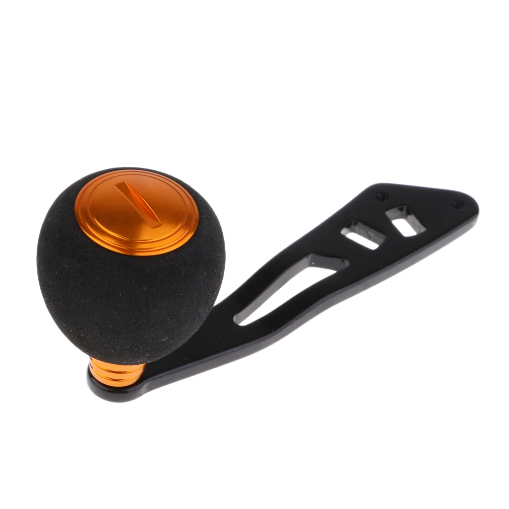 

Power Fishing Reel Handle with Knob Drum Baitcasting Reel Handle Rocker Arm, 3 Colors