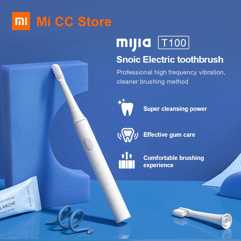 Зубная щетка Xiaomi Mijia T100 звуковая электрическая высокочастотная
