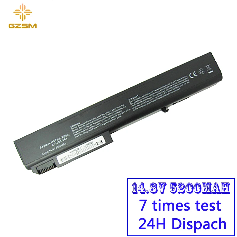 HSW 8 ячеек Аккумулятор для ноутбука hp EliteBook 8530p 8530 Вт 8540p 8540 Вт 8730p 8730 Вт 8740 HSTNN-LB60 HSTNN-OB60 HSTNN-XB60 KU533AA 501114-001 аккумулятор большой емкости